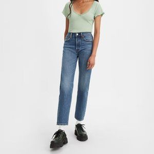 Levi’s Wedgie Straight Ankle Jeans